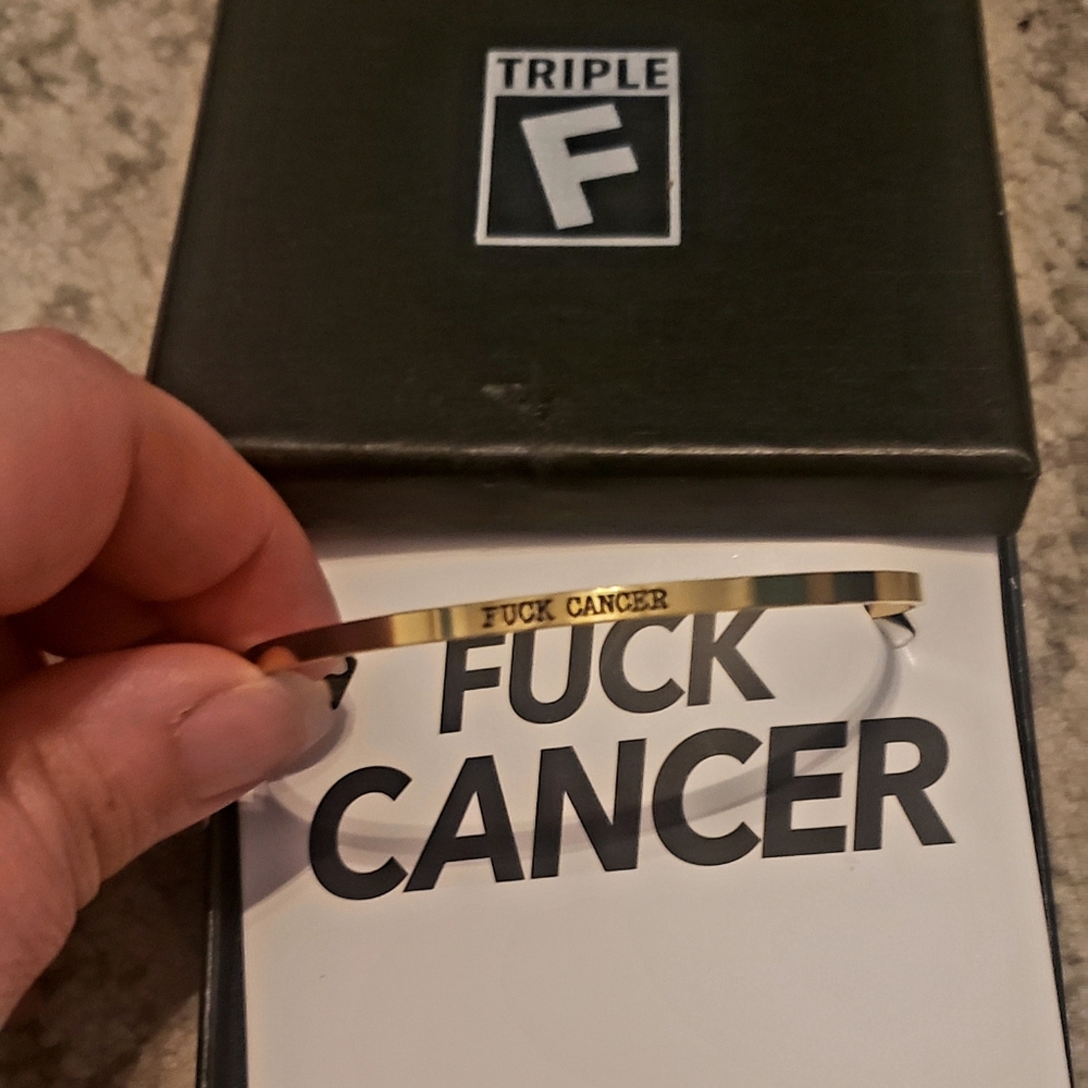 F*ck Cancer Bangle